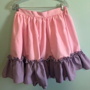 Pink kawaii skirt